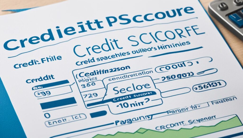 credit score factors image